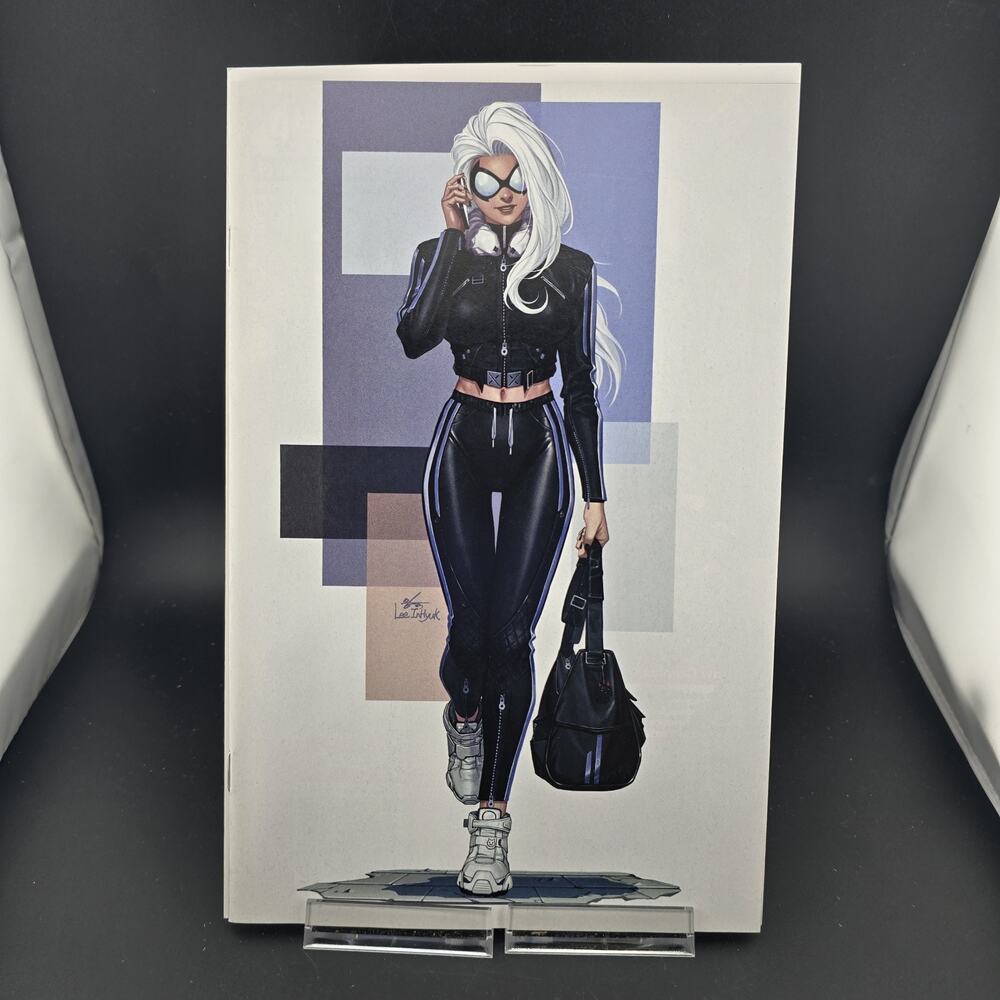 BLACK CAT #4 INHYUK LEE 1:50 VIRGIN VARIANT MARVEL NM/M 9.8 GRADABLE CANDIDATE